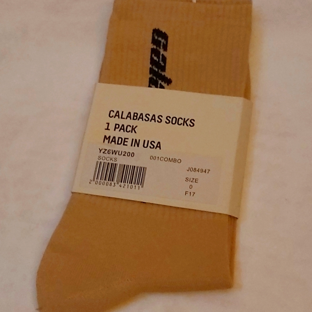 Calabasas socks. One size. Brand new
